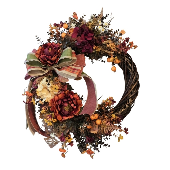 Deluxe Fall Floral wreath